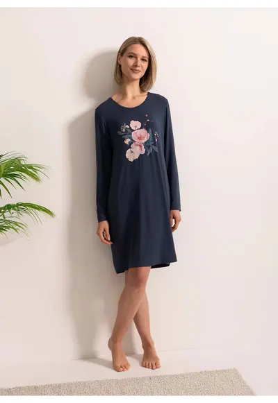 Camasa Noapte Flora Collection - Floral