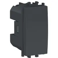 Intrerupator cap scara 1 modul Schneider Easy Styl LMR0104003, negru
