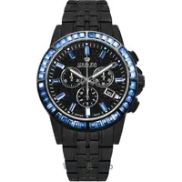 Ceas Louis&nbsp;XVI Louis XVI LXVI1181 Mens Watch Majeste Frosted Iced Out Chronograph 43mm 10ATM