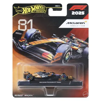 Masinuta Formula 1 Hot Wheels Premium Die-Cast 1:64 - Team McLaren Driver 1