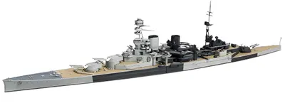 Model de asamblare TAMIYA Militari: Nave - Nava de luptă grea britanică HMS Repulse (TAM31617)