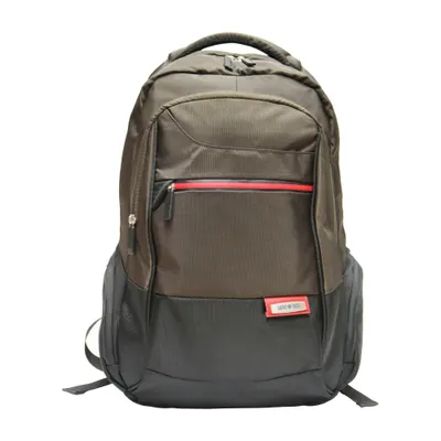 Rucsac Laptop Minsk, Lamonza, 47x33x18, maro/negru