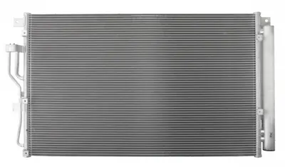 Condensator climatizare (cu uscator) potrivit HYUNDAI IX55 3.0D 3.8 01.08-11.12