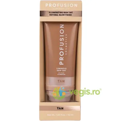 Fluid Nuantator pentru Ten cu Efect Iluminator Nuanta Tan 50ml