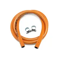 Furtun Gaz Butan/Propan 1,5 m cu 2 Coliere de Prindere