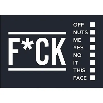 F*ck Vouchers: The Sweary Way to Say What You Really Think