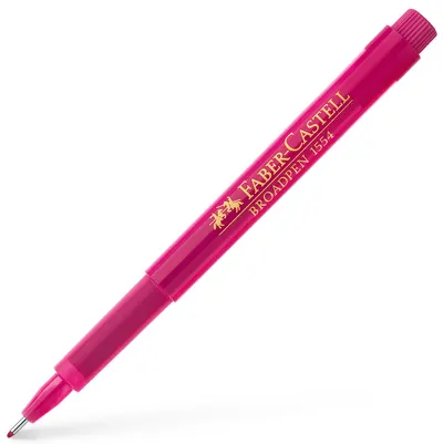 Liner Faber-Castell 1554 - Roz, 0.8 mm