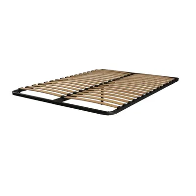 Somiera metalica pentru pat 140 x 200 cm cu un picior pe mijloc