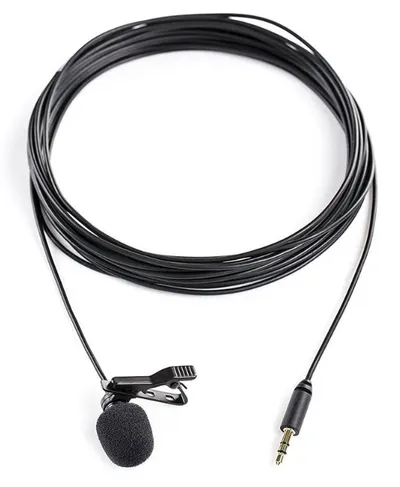 Brosă microfon pentru camere Saramonic - SR-XLM1, neagră