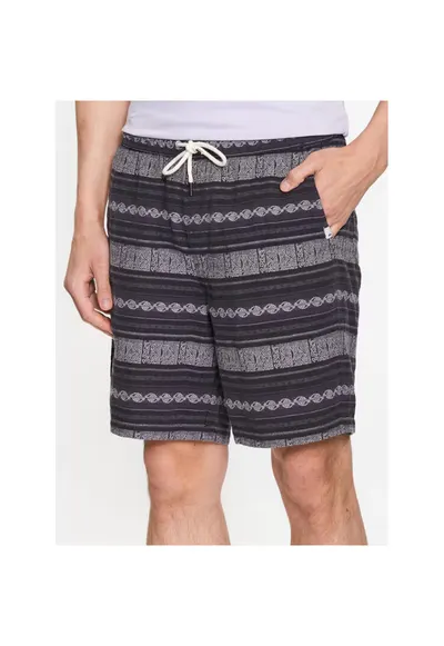 Pantaloni scurti barbati - 301883968 - Bumbac - Gri - Gri
