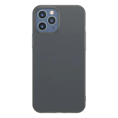 Husa Apple iPhone 12 Pro Max, Baseus Comfort Case, Negru, 6.7 inch