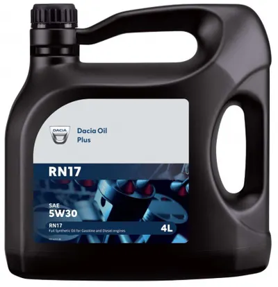 Ulei motor DACIA Oil Plus 5W30 6002009509, norma RN17 4L 4L
