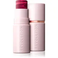 Revolution Skin Silk Blush Stick blush cremos stick culoare Berry Pink Marble 4.5 g