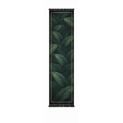 Covor tip traversă albastru petrol lavabil 80x200 cm Unique – Mila Home