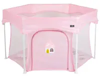 Coș de joc Cangaroo - Playbox, roz