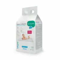 Set aleze 20 bucati, BabyOno, Impermeabile de unica folosinta, 40x60 cm, Alb