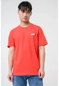 Tricou cu logo Austin - Caramiziu