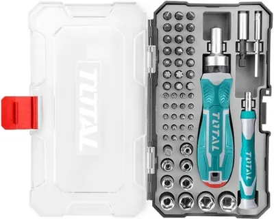 Set clichet și biți TOTAL - 55 piese