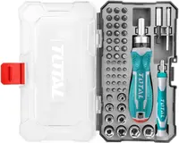 Set clichet și biți TOTAL - 55 piese