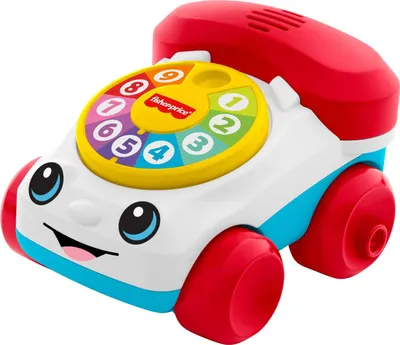 Jucărie de împins Fisher Price - Chatter Telephone
