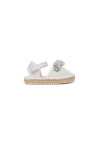 Espadrile fete 43646 - Textil - Alb