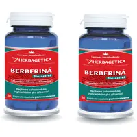 Pachet Berberina Bio-Activa 30cps+30cps (-50% reducere la al doilea produs)