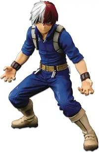 Statuetă Banpresto Animation: My Hero Academia - Shoto Todoroki (The Brush) (Colosseum Modeling Academy) (Super Master Stars Piece)