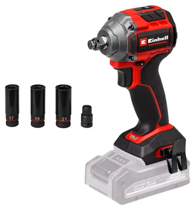 Cheie cu impact cu acumulator Einhell - Power X-Change Pro, TP-CW 18/260-C Li, 18V, 260 Nm, Solo