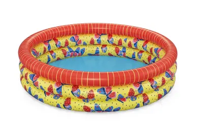 Bestway Piscina Gonflabila 3 Inele Fluturi 168 X 38 Cm