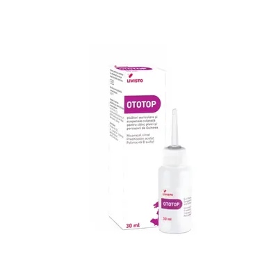 Picaturi auriculare, OTOTOP, 30 ml