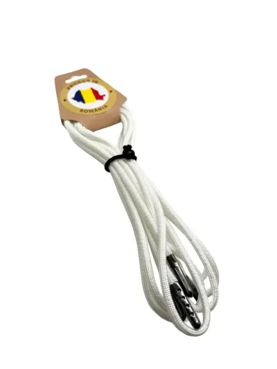 Sireturi Incaltaminte Paracord 550 Trekker Alb Drop Zone - 140 CM