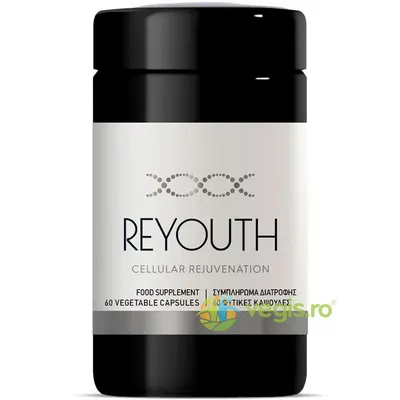 Reyouth - Rejuvenare Celulara si Incetinirea Procesului de Imbatranire 60cps vegetale