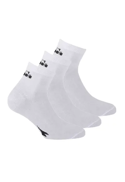 Set de sosete lungi unisex - 3 peechi - Alb