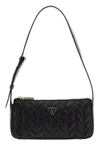 Geanta de umar Stacey Mini cu monograma si cusaturi decorative