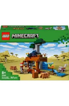 Lego Minecraft. Expeditia de minerit cu Tatu