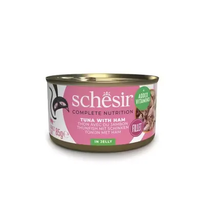 Hrana umeda pisici, Schesir, Ton si Sunca in Jeleu, 85 g