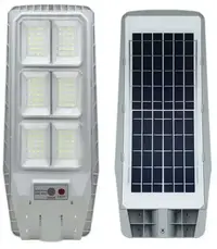Lampa solara stradala cu senzor de miscare telecomanda 150W cu 6 casete Model JG 806