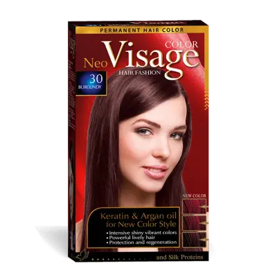Visage Vopsea de par Neo Keratin & Argan Oil 30 Burgundy