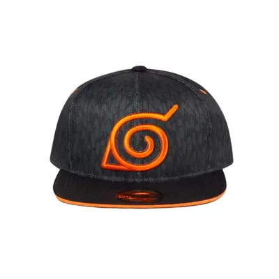 Șapcă reglabilă, pentru băieți, Naruto Shippuden - Badge, 18x16x12 cm, brand Difuzed