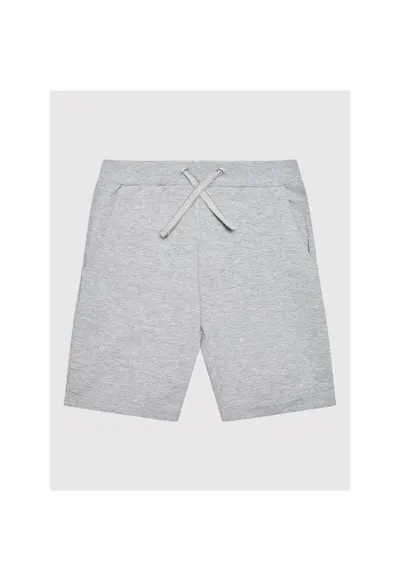 Pantaloni scurti sport Fete - 300455517 - Bumbac - Gri
