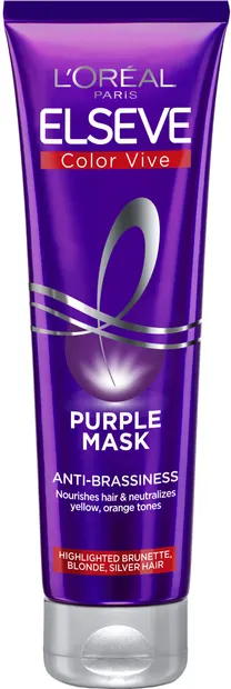 L'Oréal Elseve Mască de păr Color Vive Purple, 150 ml