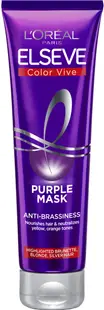 L'Oréal Elseve Mască de păr Color Vive Purple, 150 ml