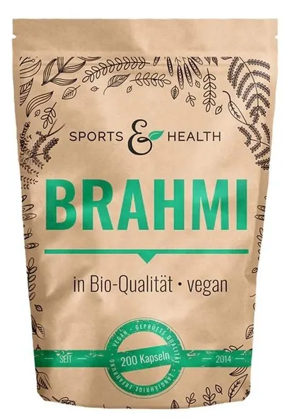 Brahmi, 500 mg, 200 capsule, Sports & Health Solutions