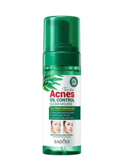 Sadoer Spuma pentru curatare faciala 150 g Anti acnee cu arbore de ceai