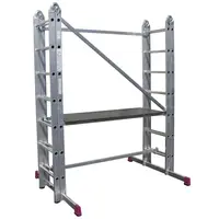 Scara schela articulata din aluminiu Krause Corda 0,6 x 1,5m, aluminiu, inaltime lucru 4m
