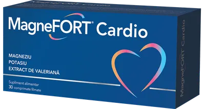 MagneFort Cardio, 30 comprimate filmate, Biofarm
