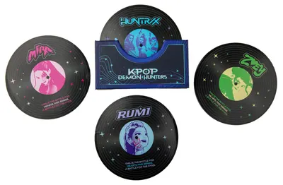Set de suporturi pentru pahareCinereplicas Animation: K-Pop Demon Hunters - Hunters &amp; Demons Soundtrack