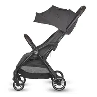Carucior sport cu pliere compacta automata Coccolle Arella, Cadru aluminiu, Roti detasabile, Spatar reglabil, Prrotectie UV, Centura de siguranta in 5 puncte, Copertina extensibila, Ventilatie, Sarcina maxima 22 kg, Dark Pear