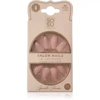 SOSU Cosmetics Salon Nails unghii artificiale culoare Sparkle Season 30 buc