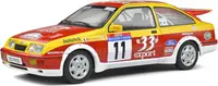 Model de colecționar SOLIDO Curse: Mașini - Ford Sierra Cosworth - Tour De Corse 1987 Auriol/Occelli